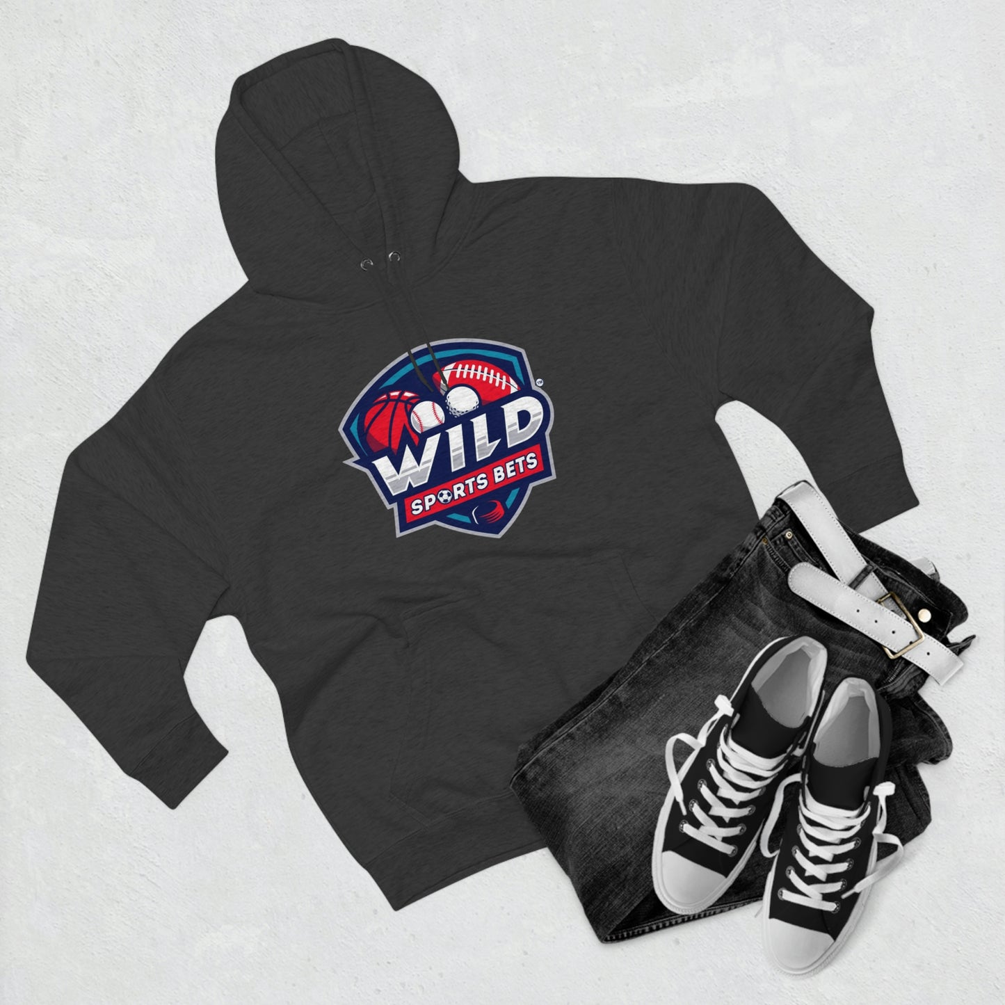 WSB Cartoon Logo Hoodie