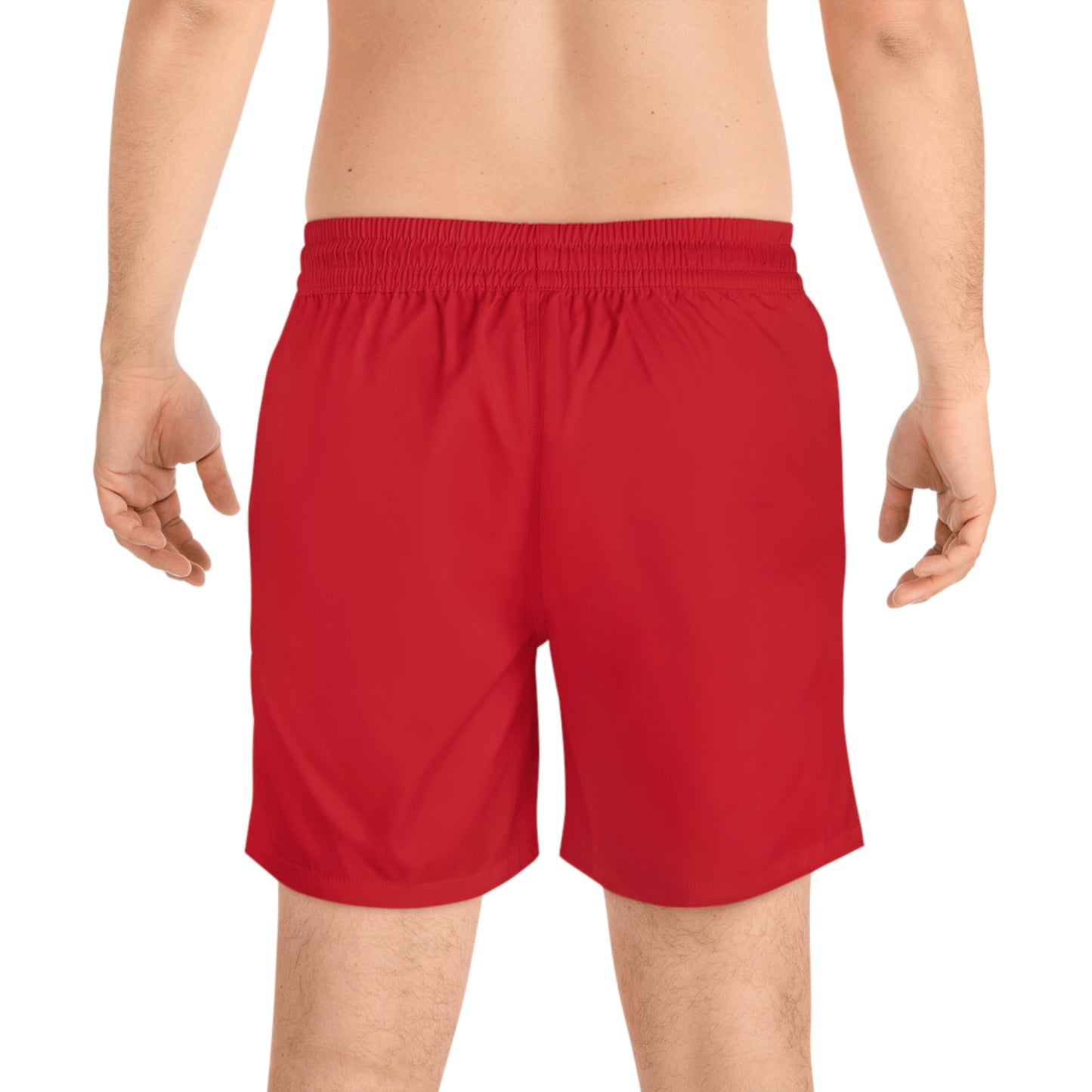 Red Men's WSB Swim Shorts