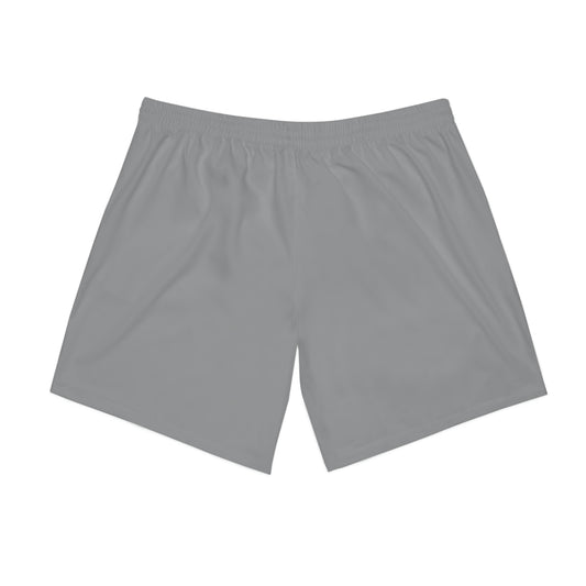 Grey Men's Elastic Beach Shorts