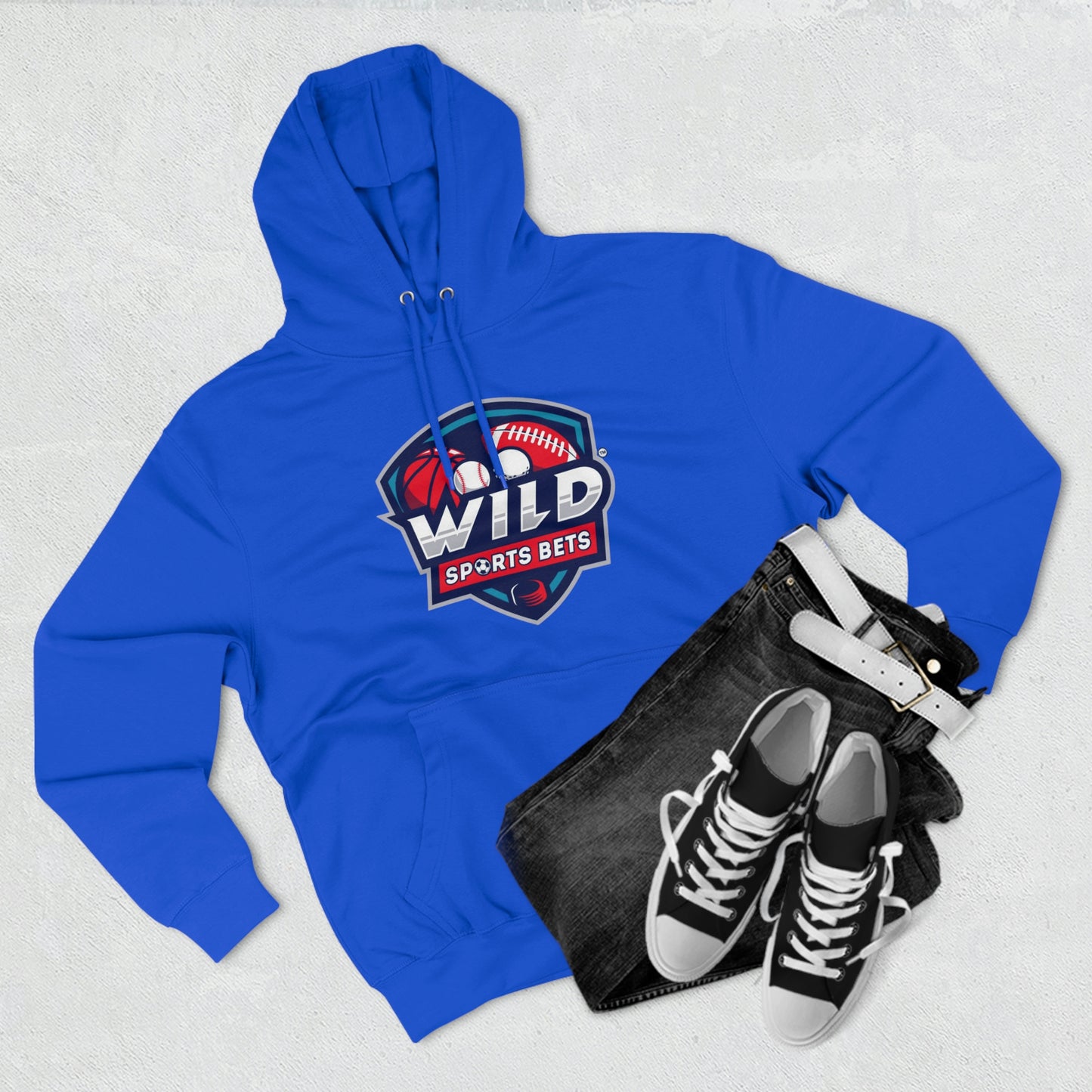 WSB Cartoon Logo Hoodie